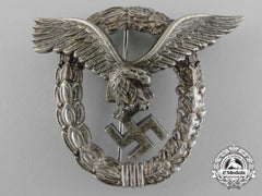 An Early Luftwaffe Pilot's Badge By Gebrüder Wegerhoff Of Lüdenscheid