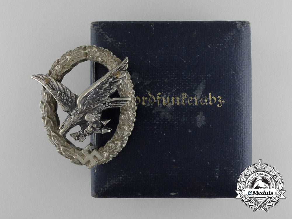 a_cased_luftwaffe_radio_operator&_air_gunner_badge_by_c.e.juncker_d_2858