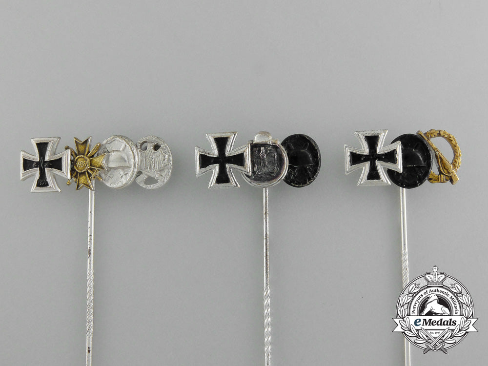 a_lot_of_three1957_issue_miniature_german_award_groupings_d_2938