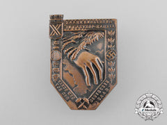 A Third Reich Period Castrop-Rauxel Saar Rally Badge