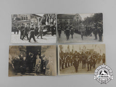A Lot Of Four First War German Picture Postcards; Three Depicting President Hindenburg