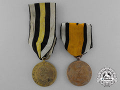 A Pair Of Prussian Napoleonic Awards 1813-1814