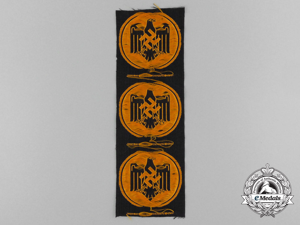 a_lot_of_three_mint_and_unissued_drl_proficiency_badges_in_cloth;_bronze_grade_by_bevo_wuppertal_d_3151