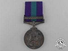 An 1918-62 General Service Medal To The Loyals