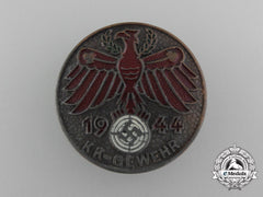 A 1944 Tirol Shooting Competition Marksmanship Award; Bronze Grade