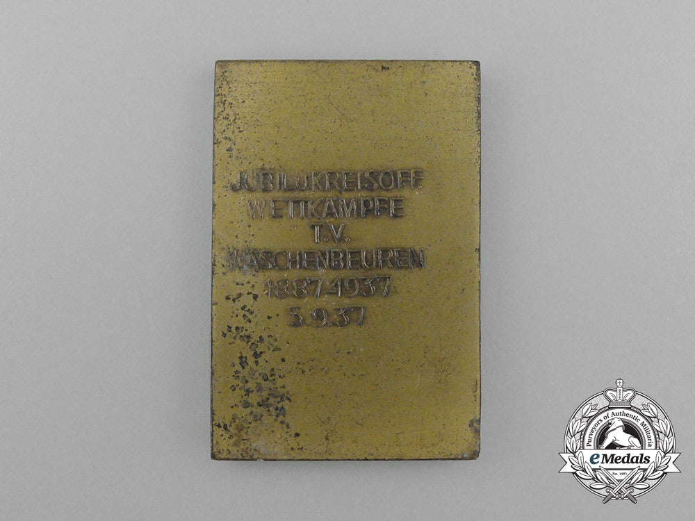 a_drl_plaquette_for_the_victor_of_the_sports_competition_in_waschenbeuren_d_3402_1