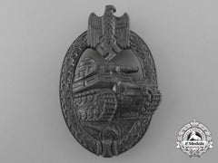 A Fine Silver Grade Tank Battle Badge By Adolf Scholze