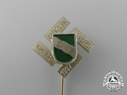a1937_gronau_border-_counties_meeting_stick_pin_d_3542_1