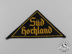 An  Hj "Süd Hochland" District Sleeve Insignia