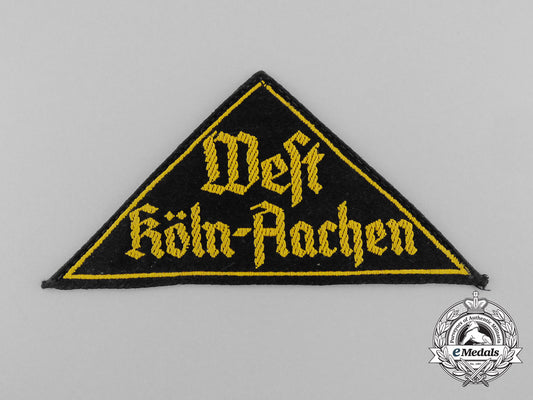 an_hj"_west_köln-_aachen"_district_sleeve_insignia_d_3588