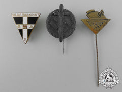 A Lot Of Three Third Reich Period German Stick Pins And Badges