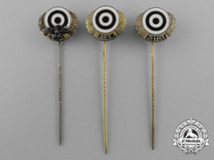A Lot Of Three Hunting And Sport Shooting Award Stick Pins