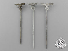 A Lot Of Three Third Reich Period Stick Pins