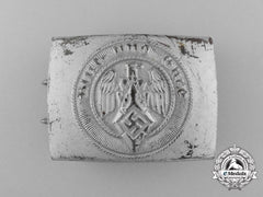 An Hj Member’s Belt Buckle By Christian Theodor Dicke