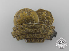 Germany. A 1937 Harrschsdorf Sudentengerman Skiing Championships Badge