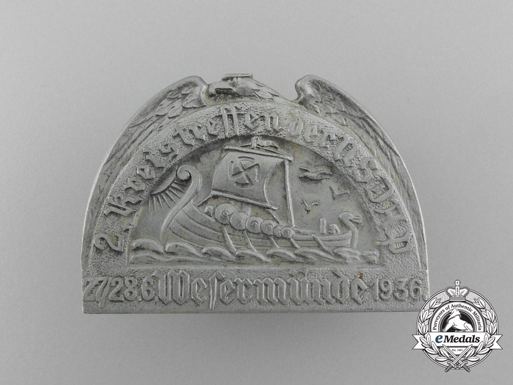 a1936_nsdap_wesermünde_district_meeting_badge_d_3732