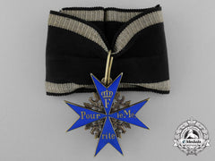 An Extremely Fine First War Period 1917/1918 Pour-Le-Mérite By Wagner