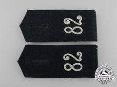 An Early Pair Of Wehrmacht Infantry Shoulder Boards