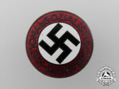 An Nsdap Party Member Lapel Badge By Kerbach & Israel (M1/42)
