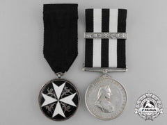 United Kingdom. An Order Of St. John Pair To Ambulance Sister Hannah Beswick