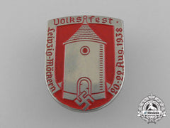 A 1938 Leipzig-Möckern Volksfest Badge