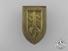 Germany, Third Reich. A 1934 Merseburg Oath Of Allegiance Ceremony Badge