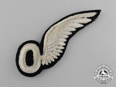 A Second War Royal Canadian Air Force (Rcaf) Observer (O) Wing