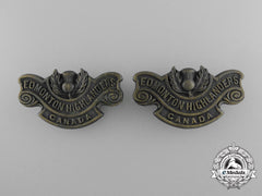 A First War 194Th Infantry Battalion Shoulder Title Pair