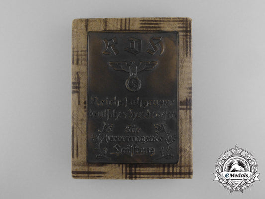 germany._a_reichs_association_for_canine_care_plaque_for_outstanding_achievement_d_4085