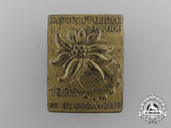 Germany. A 1935 Oberbayern “Kraft Durch Freude” Badge