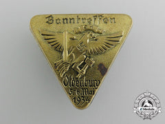 A 1934 Oldenburg Bann Meeting Badge