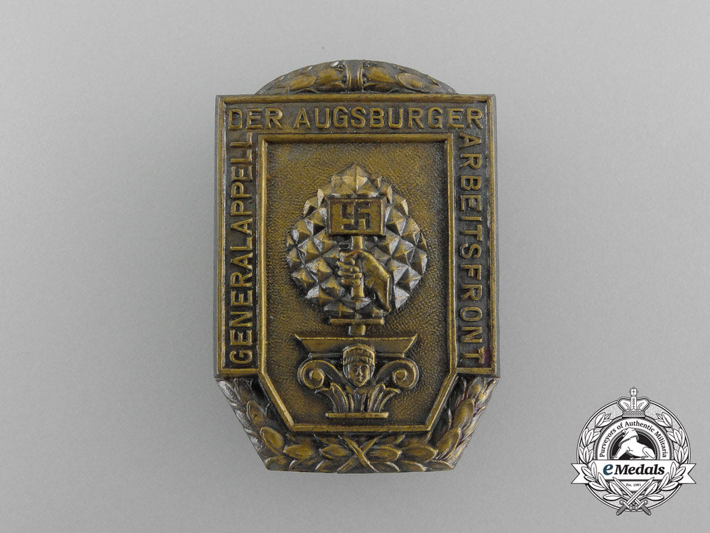 a_augsburg_german_labour_front_general_appell_badge_d_4236