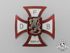 A Scarce Waffen-Ss Cross Of The Danish Volunteer Battalion For Use In Finland 1939-1940