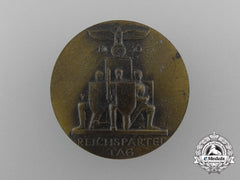 A 1936 Nsdap Reichs Party Day Badge By Carl Poellath