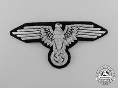 An Absolutely Mint Waffen-Ss Officer's Sleeve Eagle