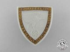 A 1936 Bavarian Ostmark County Meeting Badge By Hutschenreuther Selb
