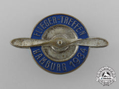 A 1934 Hamburg “Aviator Meeting/Exhibition” Event Badge