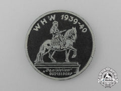 A 1939-40 Düsseldorf Winterhilfswerk Donation Badge