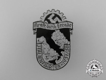 a1937-38_kraft_durch_freude“_travel_in_italy”_badge_d_4571