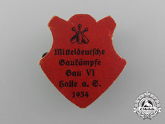 A 1934 Mittledeutsche District-Wide Competition Badge