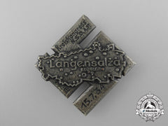 A 1934 Nsdap Langensalza District Congress Badge