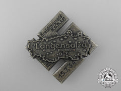 A 1934 Nsdap Langensalza District Congress Badge
