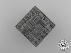 A 1938 Nsdap Osterholz District Meeting Badge By Assmann & Söhne