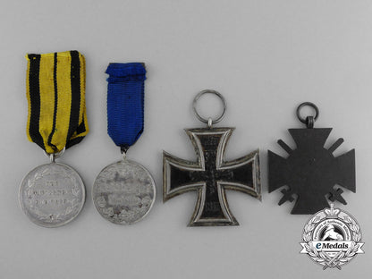 a_lot_of_four_fine_first_war_period_medals,_awards,_and_decorations_d_4622_1