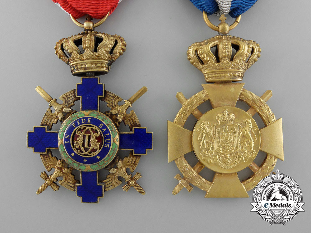 two_romanian_orders_and_awards_d_4623