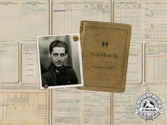 An Ss Soldbuch To Hungarian Ss Cavalryman Jeger Sándor, Cavalry Division Maria Theresia