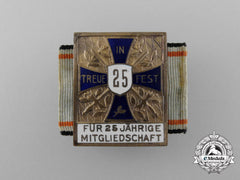 A Bavarian Army Veteran's Twenty-Five Year Membership Badge