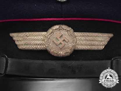 a_rare_mint_luftwaffe_nco’s_civil_fire_brigade_visor_cap_by_carl_halfar_d_4872