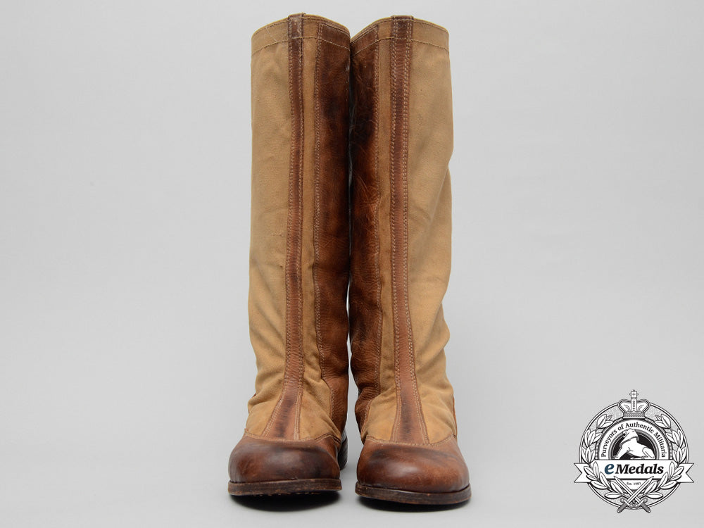 a_rare_pair_of_waffen-_ss_tropical_cavalry_riding_boots_d_4878