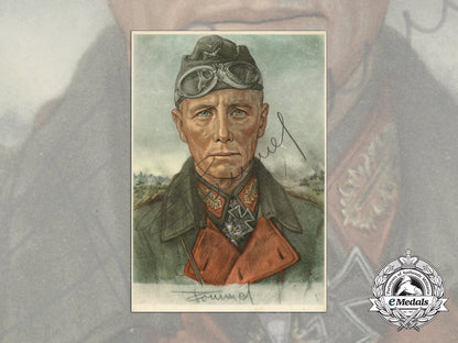 a_picture_postcard_signed_by_generalfeldmarschall_erwin_rommel_d_4887